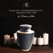 Load image into Gallery viewer, Navy Blue Cremation Urn
