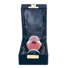 Load image into Gallery viewer, Red Engraved Cremation Keepsake Urn