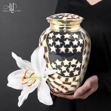 Load image into Gallery viewer, American Flag Cremation Urn