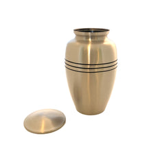 Load image into Gallery viewer, Brass Cremation Urn