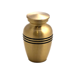 Brass Cremation Keepsake Urn